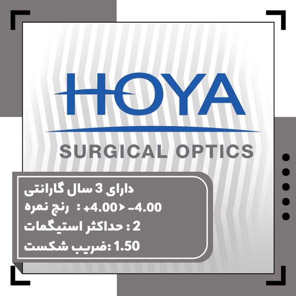 عدسی فتوکرومیک هویا با سرعت رفت و برگشت بسیار بالا ، با 3 سال گارانتی پوشش | hilux 1.50 sensity 